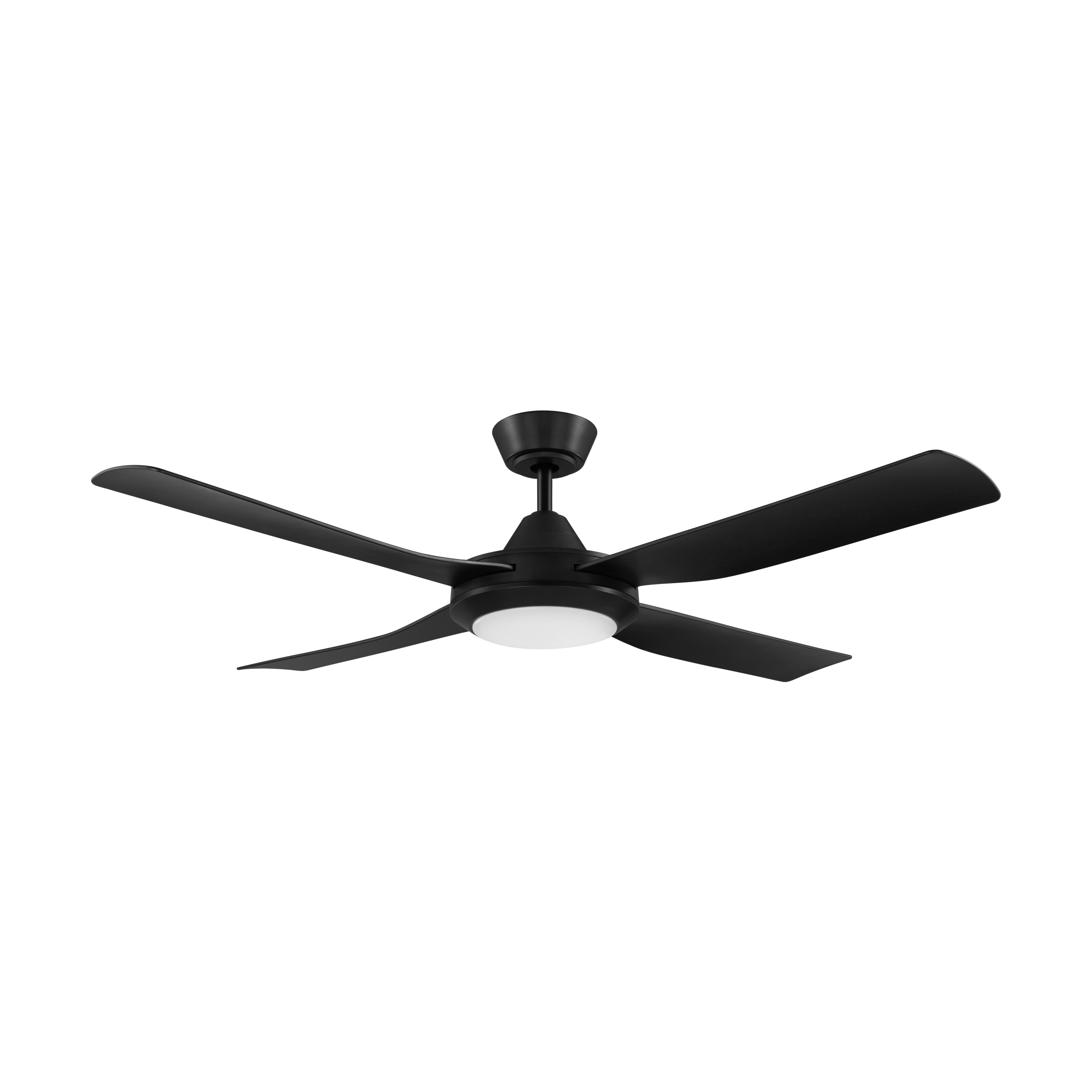 Bondi 52 LED Black ABS Blades 132cm AC Motor Ceiling Fan with Light