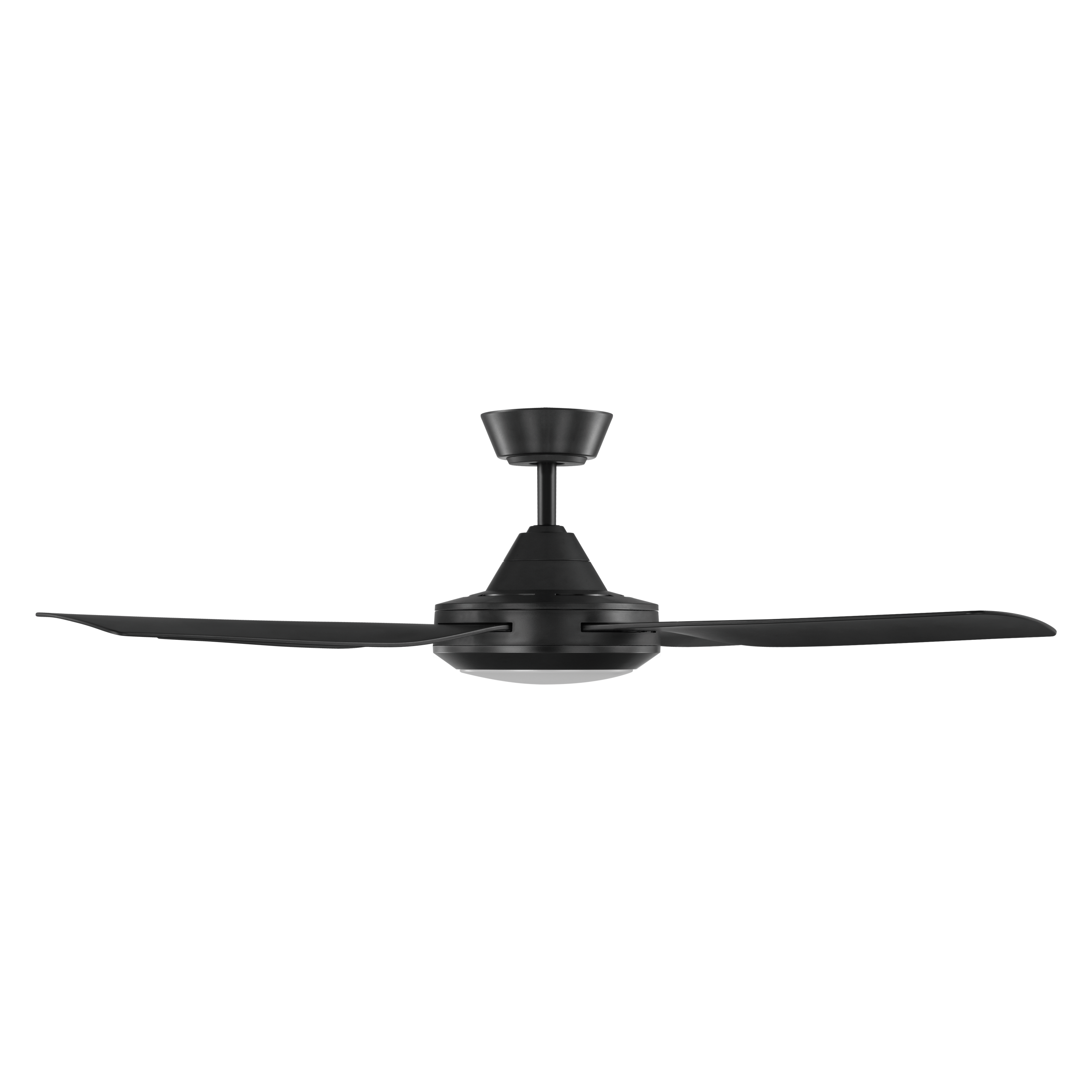 Bondi 52 LED Black ABS Blades 132cm AC Motor Ceiling Fan with Light