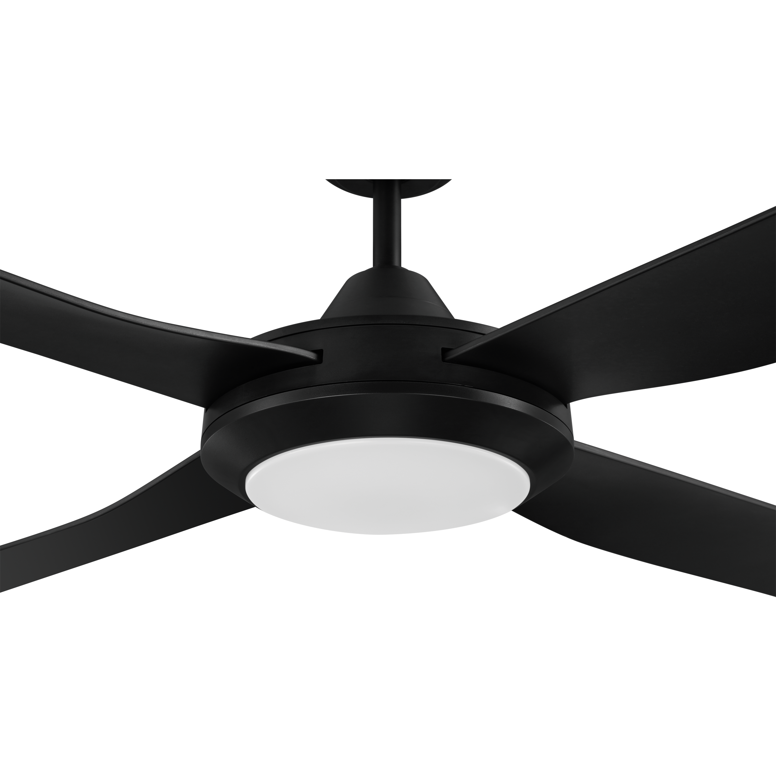 Bondi 52 LED Black ABS Blades 132cm AC Motor Ceiling Fan with Light