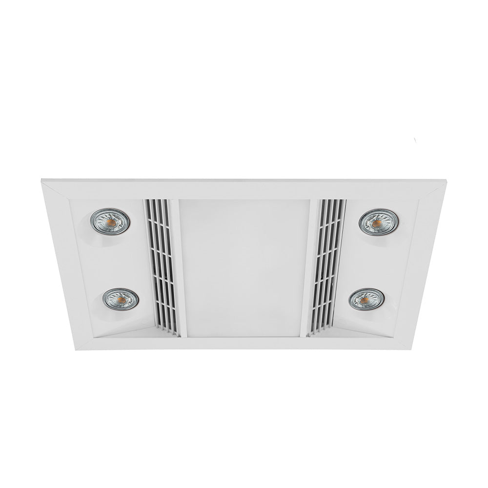 Inferno 3-in-1 Modern Bathroom Heater White
