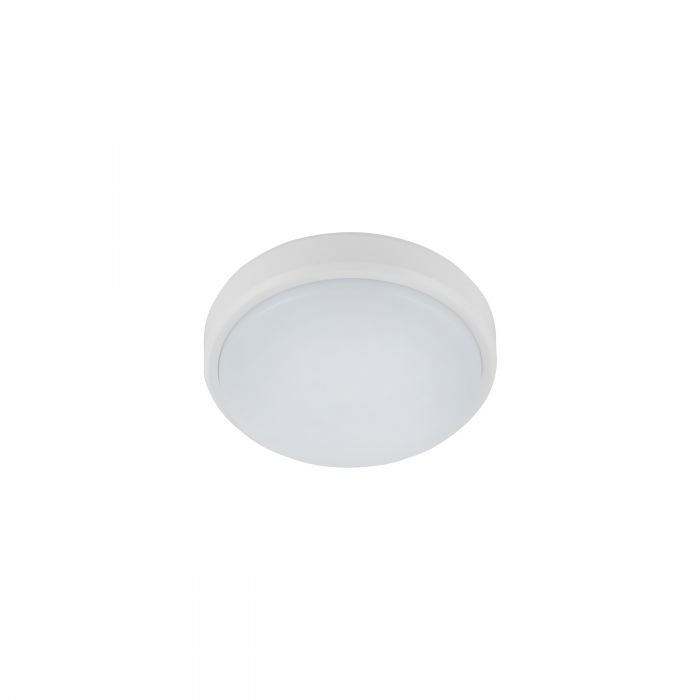 Burleigh 12w Round White or Black Tri-Colour Outdoor Bunker Light