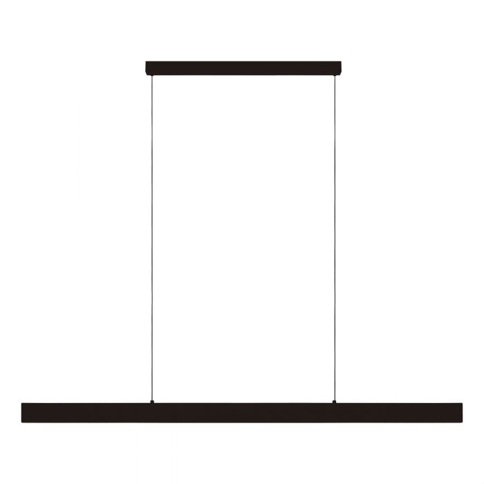 Climene 2 180cm Black Linear Tri-Colour LED Strip Pendant