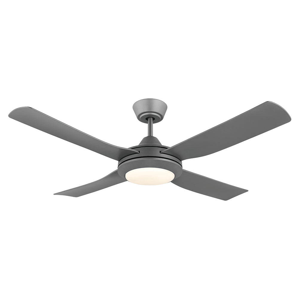 Bondi 48 LED Titanium ABS Blades 122cm AC Motor Ceiling Fan with Light