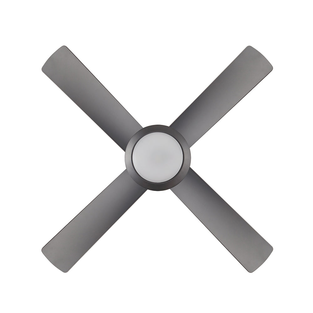 Bondi 48 LED Titanium ABS Blades 122cm AC Motor Ceiling Fan with Light
