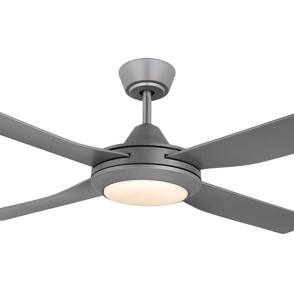 Bondi 48 LED Titanium ABS Blades 122cm AC Motor Ceiling Fan with Light