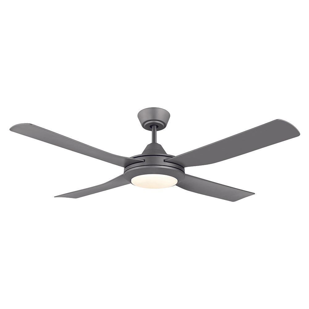 Bondi 52 LED Titanium ABS Blades 132cm AC Motor Ceiling Fan with Light