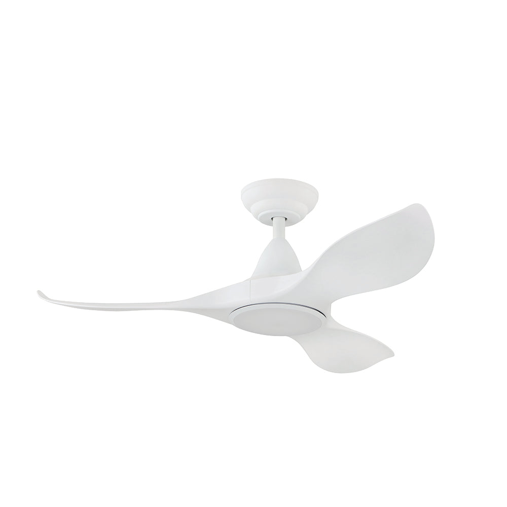 Noosa 40&quot;/102cm White LED Light DC Motor Ceiling Fan