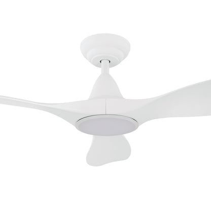 Noosa 40&quot;/102cm White LED Light DC Motor Ceiling Fan