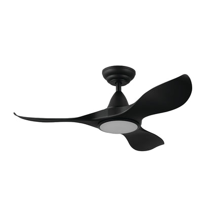 Noosa 40&quot;/102cm Black LED Light DC Motor Ceiling Fan