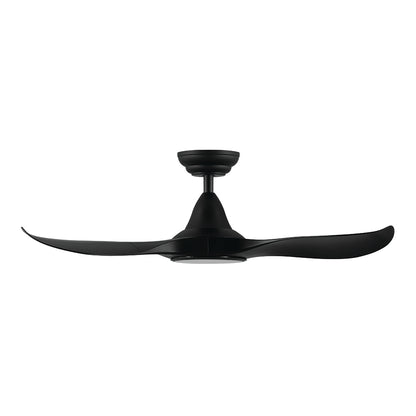 Noosa 40&quot;/102cm Black LED Light DC Motor Ceiling Fan