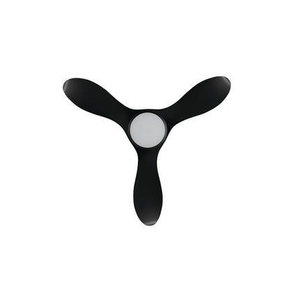 Noosa 40&quot;/102cm Black LED Light DC Motor Ceiling Fan