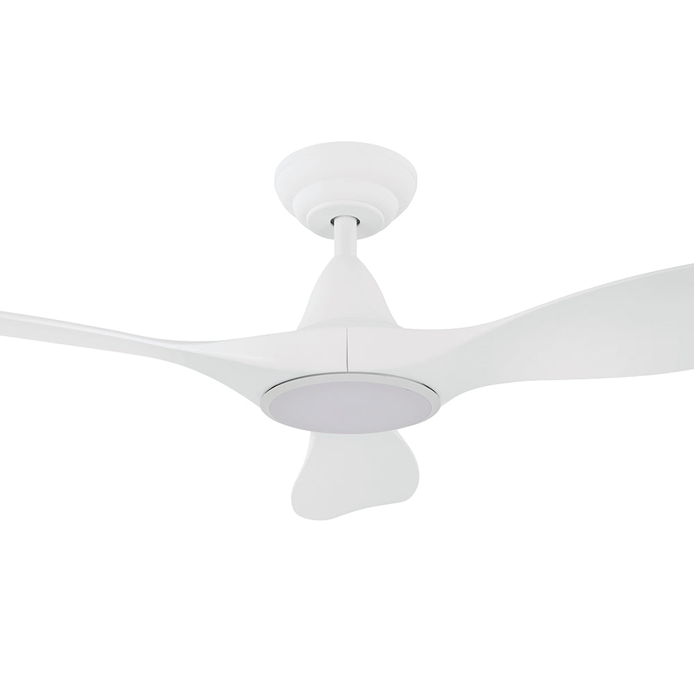 Noosa 46"/117cm White LED Light DC Motor Ceiling Fan
