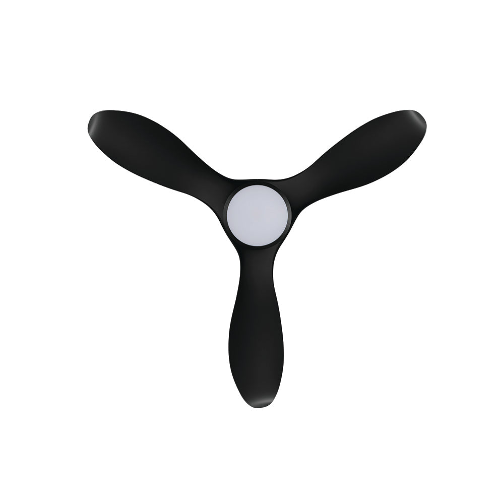 Noosa 46&quot;/117cm Black LED Light DC Motor Ceiling Fan