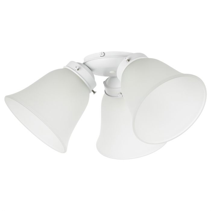 Waikiki White Fan 3 Light E27 Light Kit - 20518401