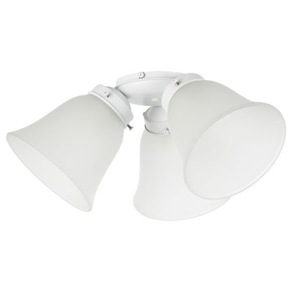 Waikiki White Fan 3 Light E27 Light Kit - 20518401