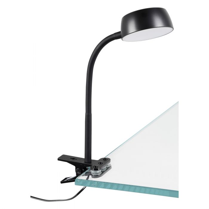Ben Black Clamp Lamp Modern LED Desk Task Lamp
