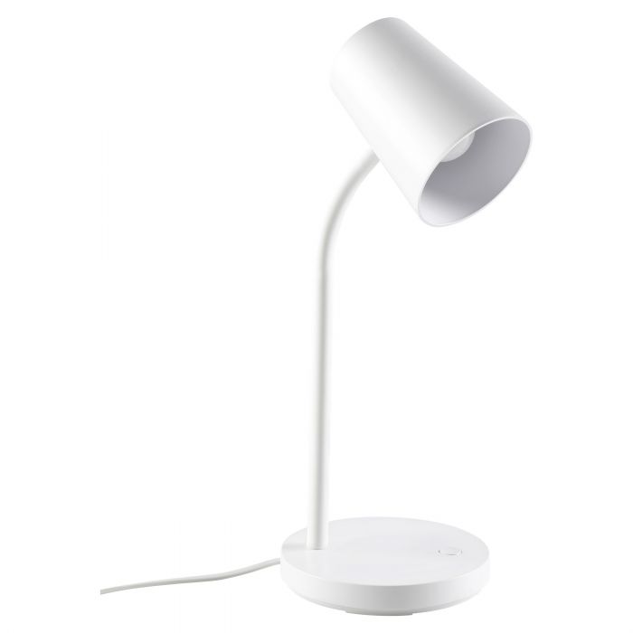 Jasper Table Lamp White Modern Desk Task Lamp