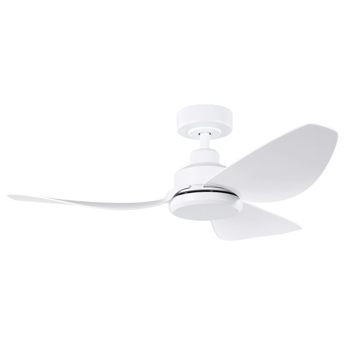 Torquay 42&quot;/1070mm 3 Blade White DC Motor ABS Ceiling Fan