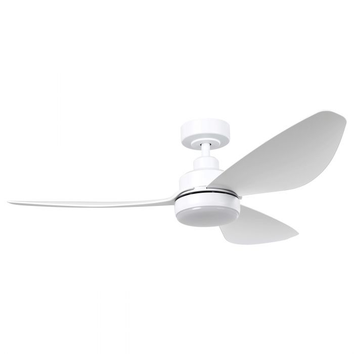 Torquay 48&quot;/1220mm 3 Blade White with LED Light DC Motor ABS Ceiling Fan