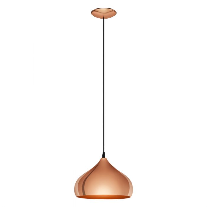Hapton Copper Dome Industrial Pendant