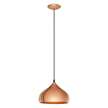 Hapton Copper Dome Industrial Pendant