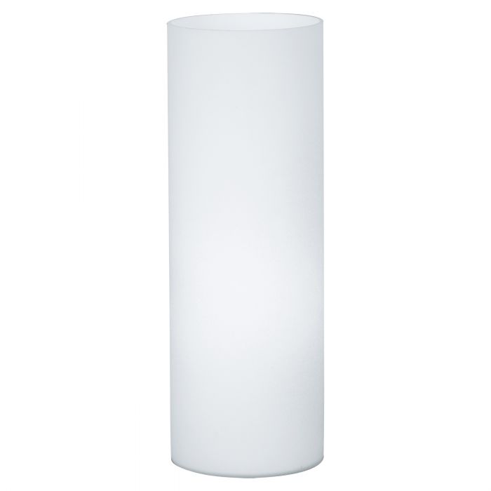 Geo Large Opal Glass Cylindrical Table Lamp