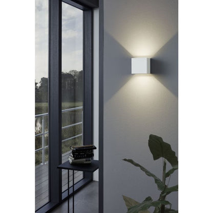 Calpino White Cube LED Wall Exterior Highlighter