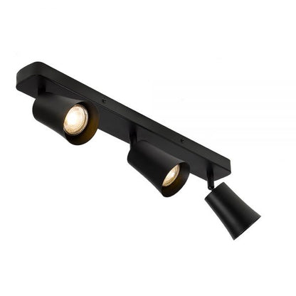 Alvey Black 3 Light Modern Spotlight