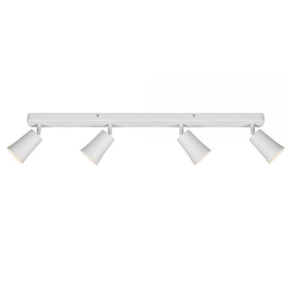 Alvey White 4 Light Modern Spotlight