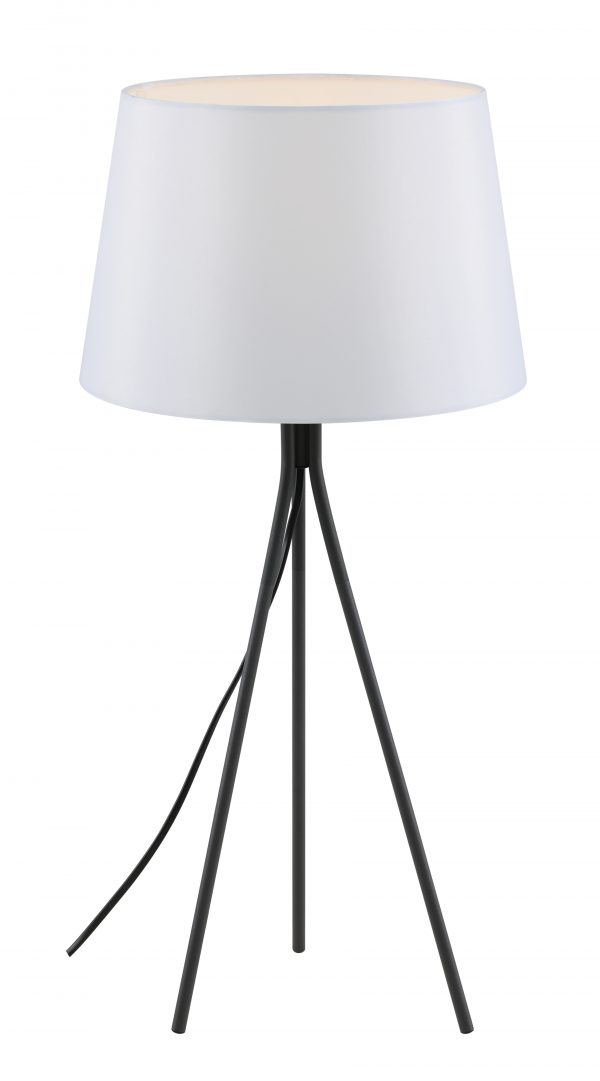 Black and white cheap tripod floor lamp