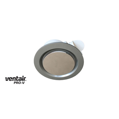 Airbus 200 Exhaust Fan with Round Silver Fascia