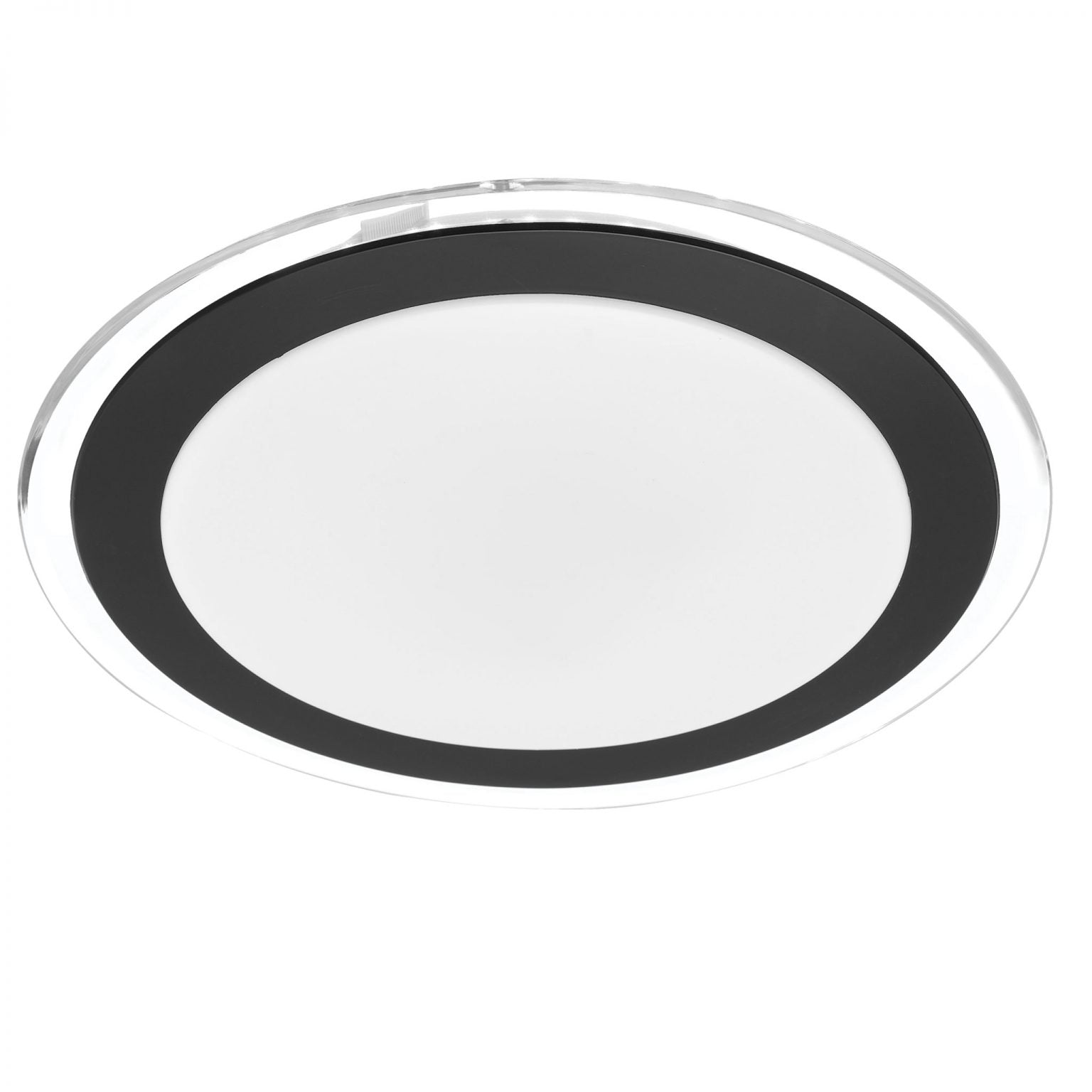 Astrid 43cm 30w Black Trim LED Oyster