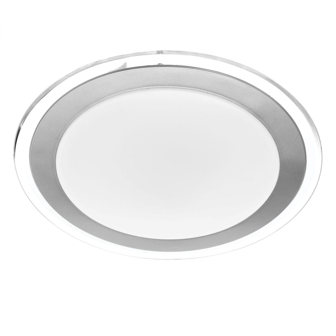 Astrid 43cm 30w Silver Trim LED Oyster