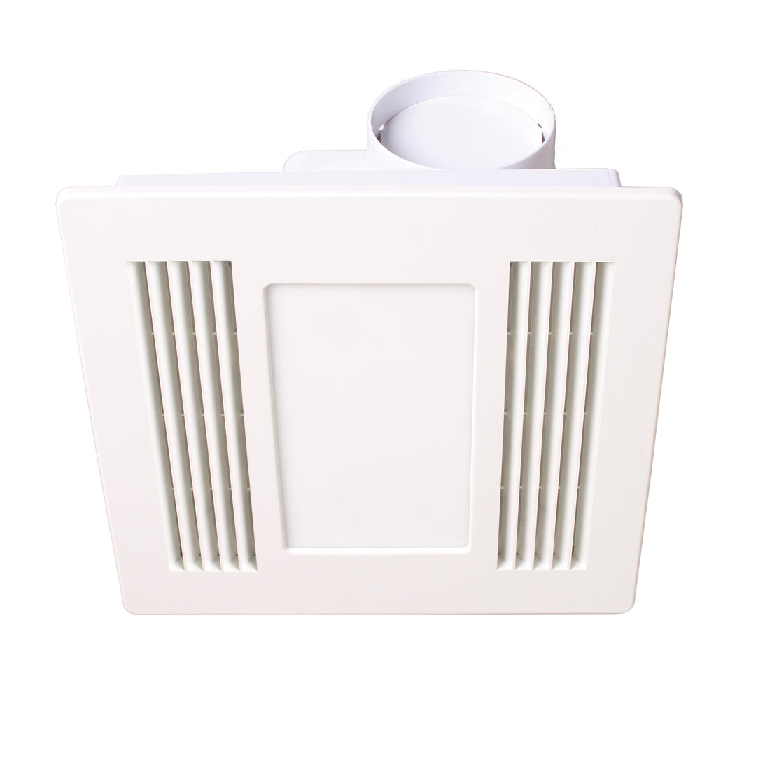 Aceline White Bathroom Exhaust Fan with Tri-Colour Light