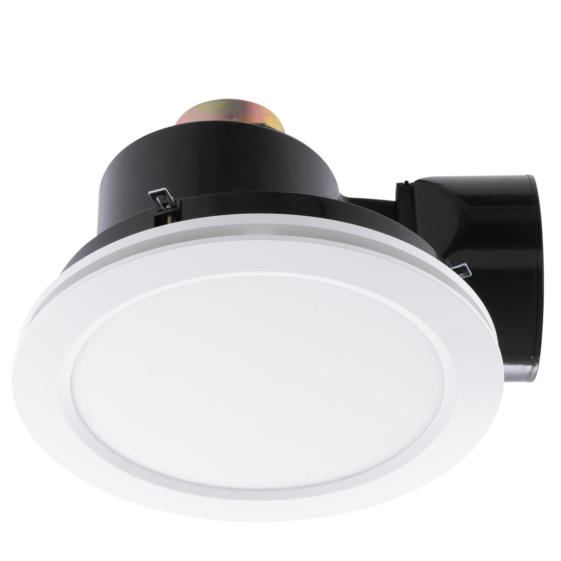 Revoline White Large Bathroom Exhaust Fan with Tri-Colour Light