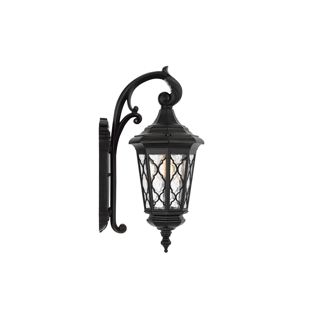 Brinley 28cm Black Exterior Coach Light