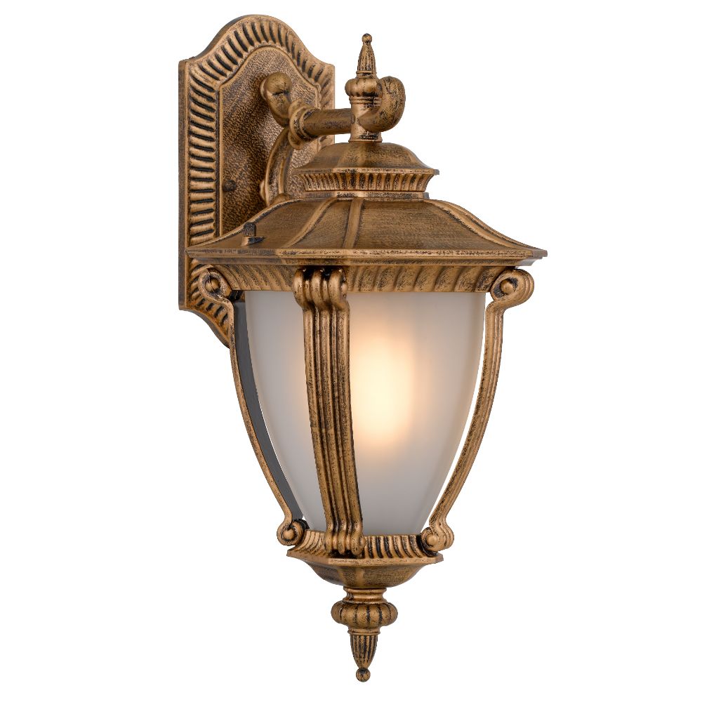 Delfino Gold Traditional Ornate Exterior Coach Light