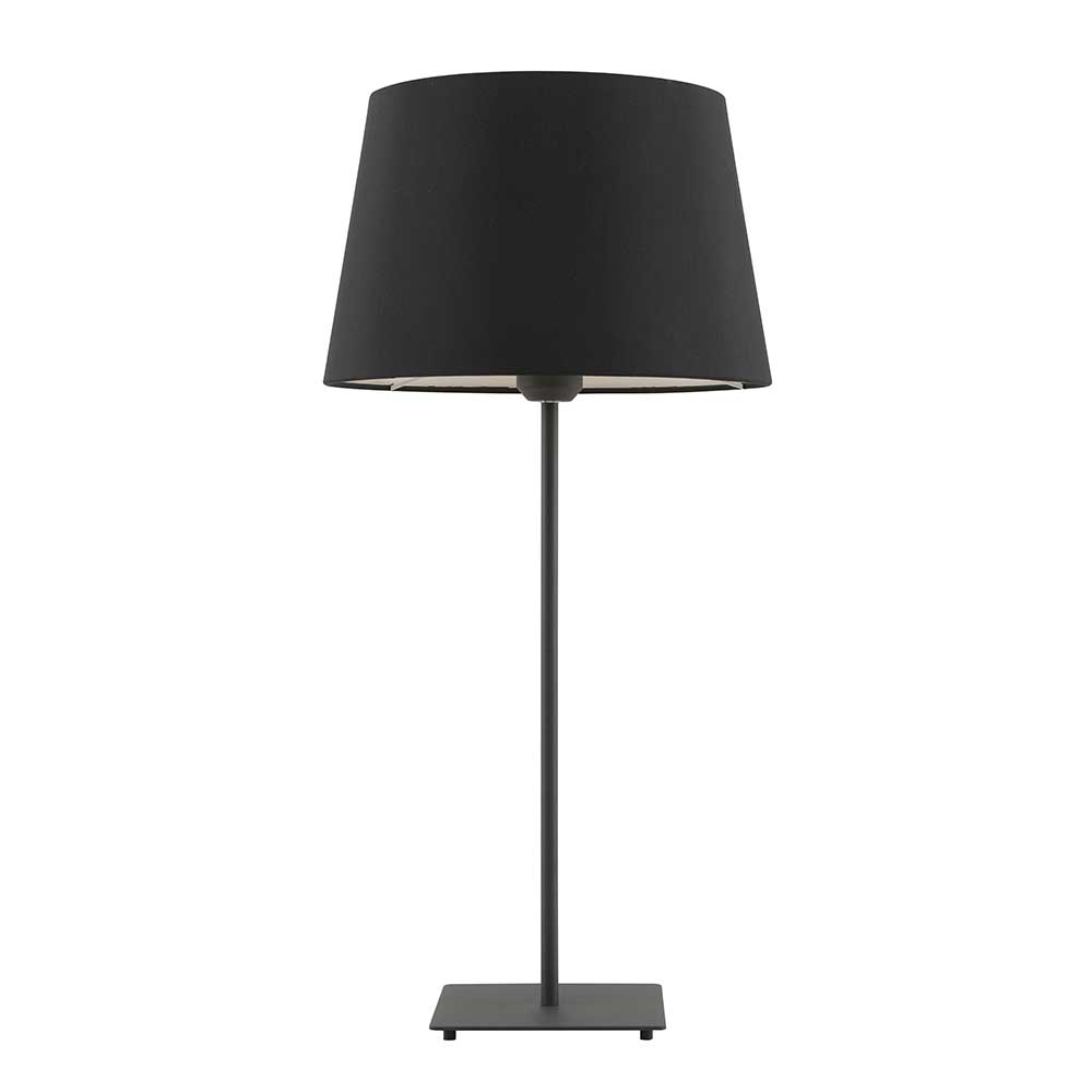 Devon Black with Black Modern Table Lamp