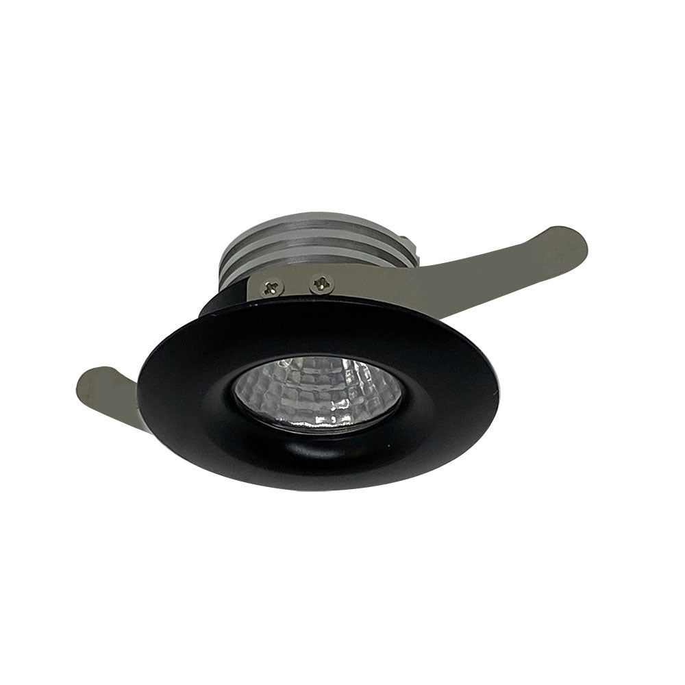 Duro Black Recessed Stair and Niche Downlight