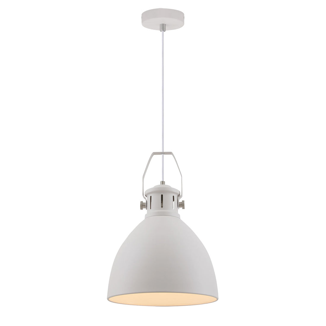 Fabrica 30cm White Modern Industrial Pendant