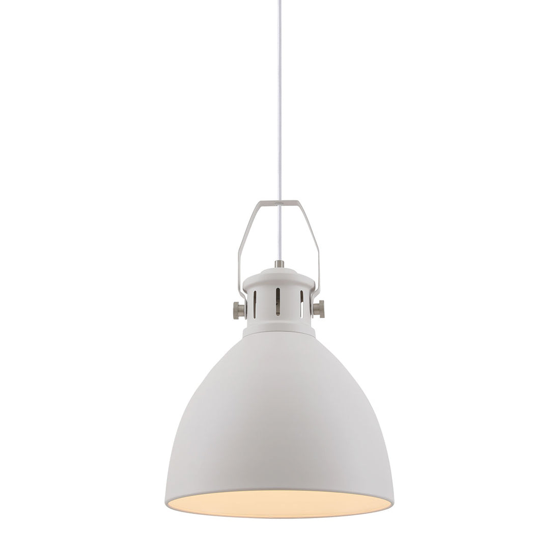 Fabrica 40cm White Modern Industrial Pendant