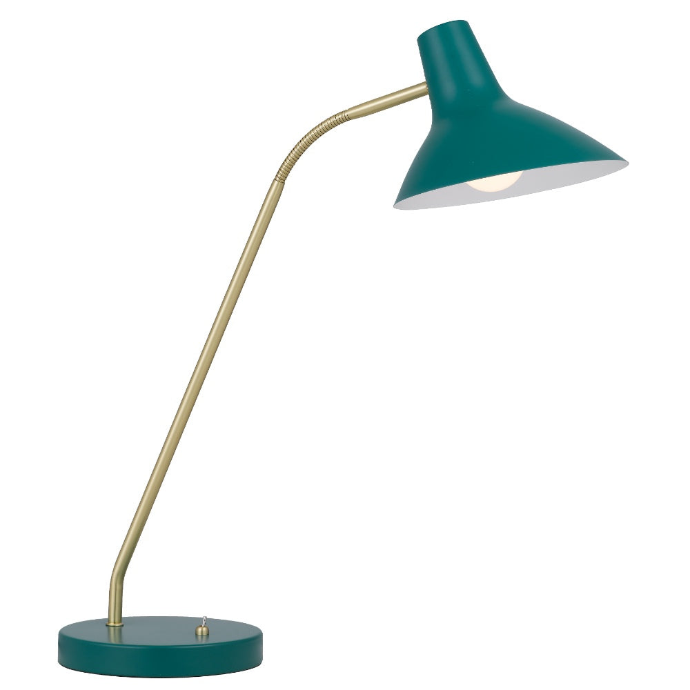 Farbon Green Mid-Century Modern Table Lamp