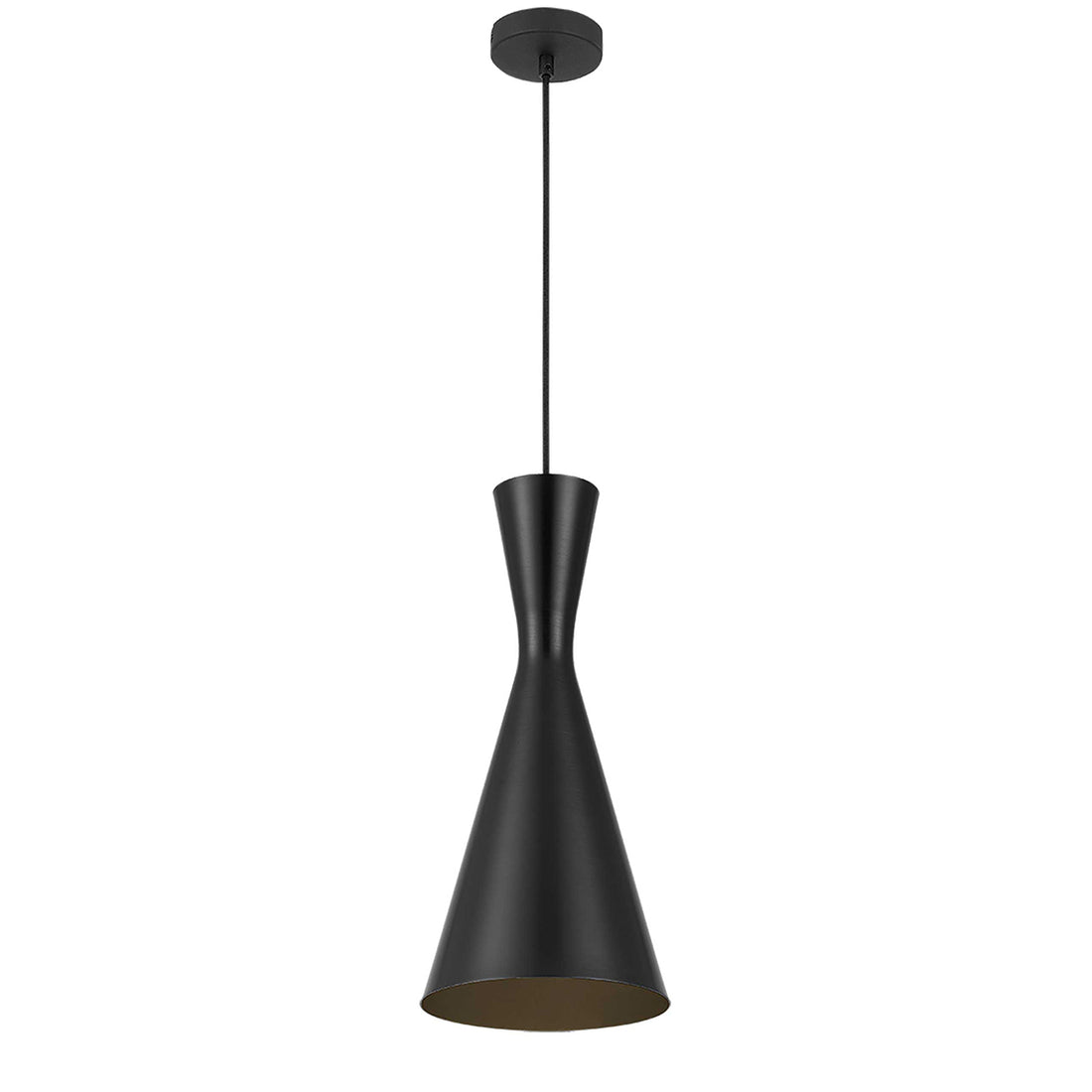 Flero Brushed Black 20cm Modern Contemporary Pendant