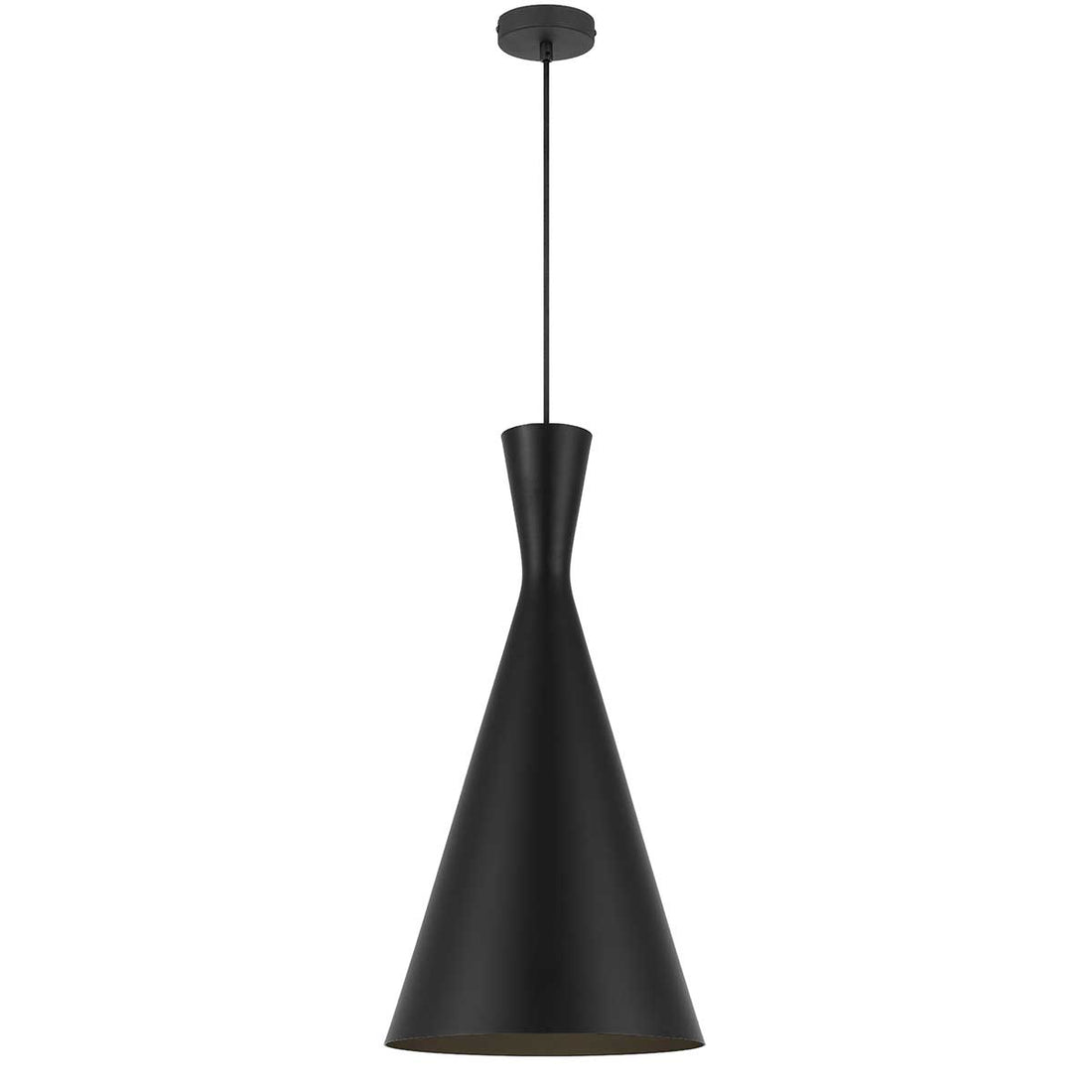 Flero Brushed Black 30cm Modern Contemporary Pendant