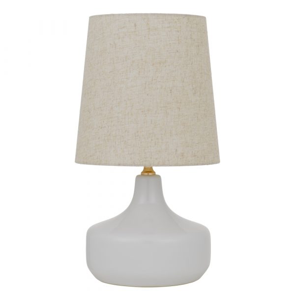 Gabino White and Ivory modern Table Lamp