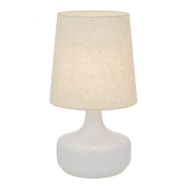 Gabino White and Ivory modern Table Lamp