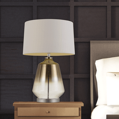 Harper Gold-plated Glass Base Table Lamp