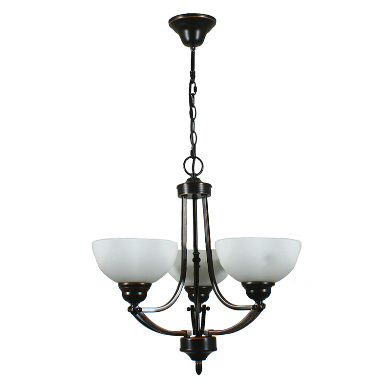 Houston 3 Light Pendant Bronze