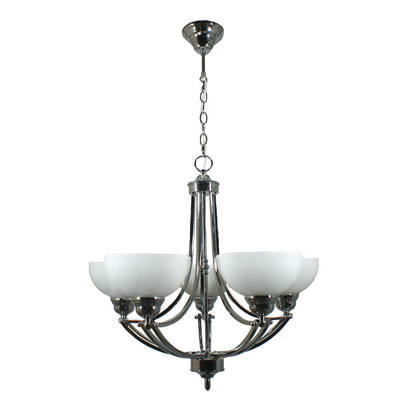 Houston 5 Light Pendant Chrome