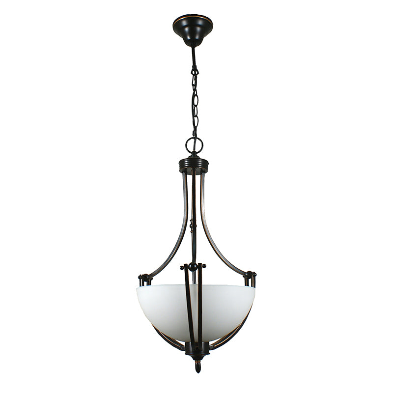 Houston 2 Light Single Suspension Pendant Bronze